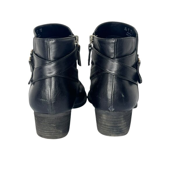 Dr. Scholls Women's Black Ankle Boots with 1.5" Heel Size 11M - Picture 4 of 9